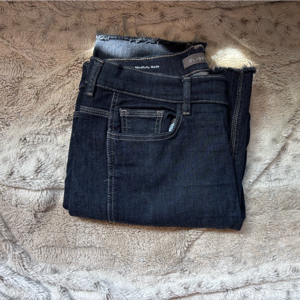 Dark Blue Denim Jeans